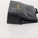 Salvatore Ferragamo Shoulder Bag Leather 2 Set Black Yellow Auth YKZ815-12