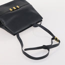 Salvatore Ferragamo Shoulder Bag Leather 2 Set Black Yellow Auth YKZ815-13