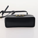 Salvatore Ferragamo Shoulder Bag Leather 2 Set Black Yellow Auth YKZ815-15