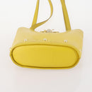 Salvatore Ferragamo Shoulder Bag Leather 2 Set Black Yellow Auth YKZ815-7