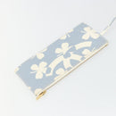 CHANEL COCO Mark Chain Shoulder Bag Canvas Light Blue Gold CC Auth YKZ826A-21