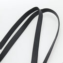 CELINE Macadam Canvas Tote Bag PVC Leather Black Gold Auth YKZ828A-8