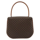 CELINE Macadam Canvas Star Ball Handtas Bruin Goud Auth YKZ830A-2