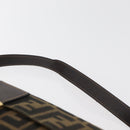 FENDI Zucca Canvas Mamma Baguette Shoulder Bag Brown Black Auth YKZ832SM-8