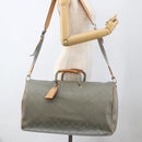 LOUIS VUITTON Titanium Keepall Bandouliere 50 Bag Gray M43886 LV Auth YKZ839SM-28