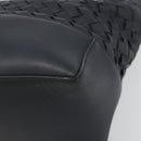 BOTTEGA VENETA INTRECCIATO Tote Bag Leather Black Auth YKZ864A-9
