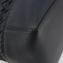 BOTTEGA VENETA INTRECCIATO Tote Bag Leather Black Auth YKZ864A-14