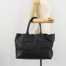 BOTTEGA VENETA INTRECCIATO Tote Bag Leather Black Auth YKZ864A-22
