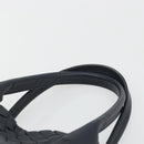BOTTEGA VENETA INTRECCIATO Tote Bag Leather Black Auth YKZ864A-8