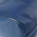 LOUIS VUITTON Epi Keepall 45 Boston Bag Blue M42975 LV Auth YKZ880A-14