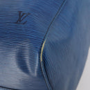 LOUIS VUITTON Epi Keepall 45 Boston Bag Blue M42975 LV Auth YKZ880A-15