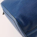 LOUIS VUITTON Epi Keepall 45 Boston Bag Blue M42975 LV Auth YKZ880A-16