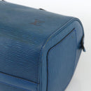 LOUIS VUITTON Epi Speedy 25 Hand Bag Toledo Blue M43015 LV Auth YKZ881A-14