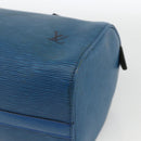 LOUIS VUITTON Epi Speedy 25 Hand Bag Toledo Blue M43015 LV Auth YKZ881A-16
