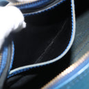 LOUIS VUITTON Epi Speedy 25 Hand Bag Toledo Blue M43015 LV Auth YKZ881A-19