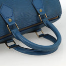 LOUIS VUITTON Epi Speedy 25 Hand Bag Toledo Blue M43015 LV Auth YKZ881A-7