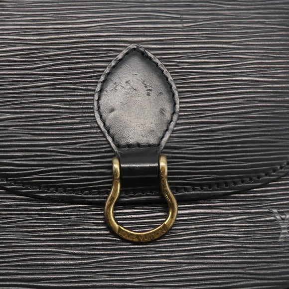 LOUIS VUITTON Epi Saint Cloud PM Shoulder Bag Black M52212 LV Auth YKZ882A