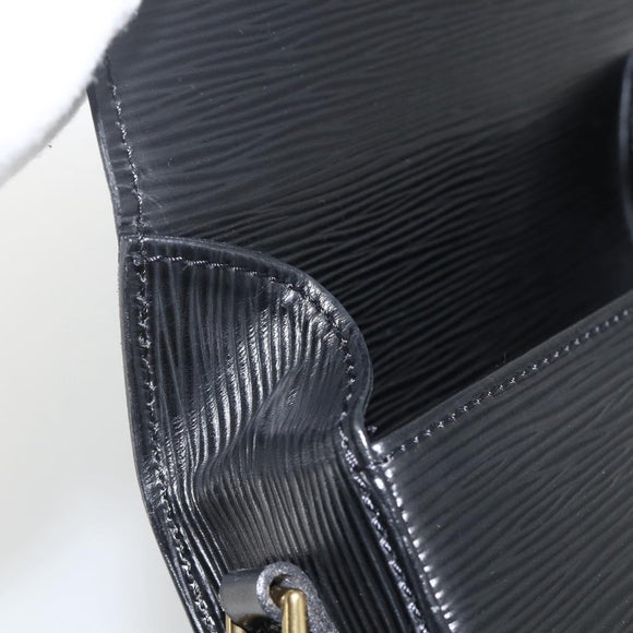 LOUIS VUITTON Epi Saint Cloud PM Shoulder Bag Black M52212 LV Auth YKZ882A