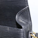 LOUIS VUITTON Epi Saint Cloud PM Shoulder Bag Black M52212 LV Auth YKZ882A-21