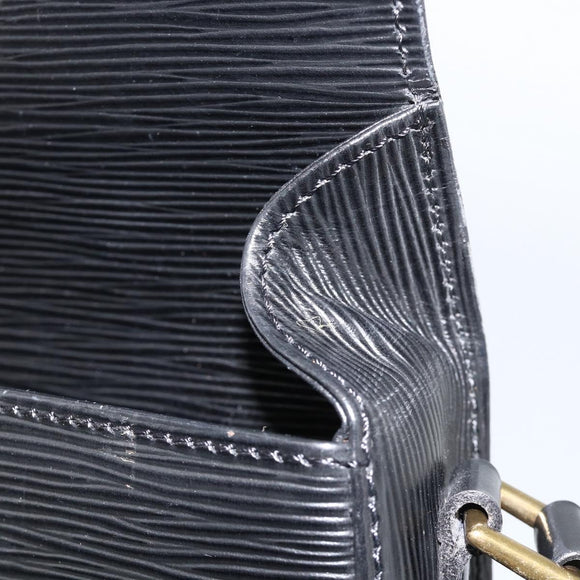 LOUIS VUITTON Epi Saint Cloud PM Shoulder Bag Black M52212 LV Auth YKZ882A