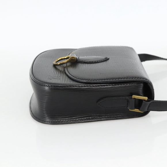 LOUIS VUITTON Epi Saint Cloud PM Shoulder Bag Black M52212 LV Auth YKZ882A