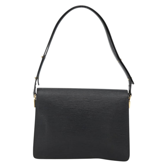 LOUIS VUITTON Epi Free Run Shoulder Bag Black M52402 LV Auth YKZ884A