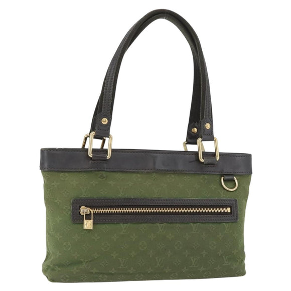 LOUIS VUITTON Monogram Mini Lucille PM Hand Bag TST Khaki M92682 LV Auth YKZ886