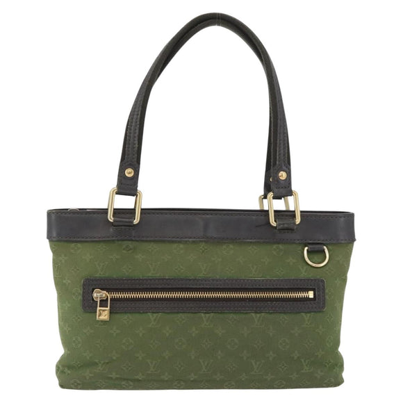 LOUIS VUITTON Monogram Mini Lucille PM Hand Bag TST Khaki M92682 LV Auth YKZ886