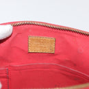 LOUIS VUITTON Vernis Alma PM Hand Bag Rouge Grunadine M91693 LV Auth YKZ887-18