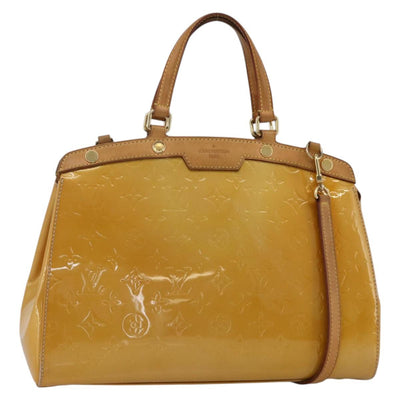 LOUIS VUITTON Vernis Blair MM Bag 2way Rose Flow Lantern M91621 LV Auth YKZ888A