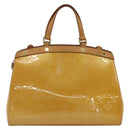 LOUIS VUITTON Vernis Blair MM Bag 2way Rose Flow Lantern M91621 LV Auth YKZ888A-2