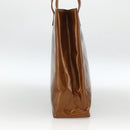 LOUIS VUITTON Monogram Vernis Reade MM Hand Bag Bronze M91143 LV Auth YKZ889-3
