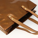 LOUIS VUITTON Monogram Vernis Reade MM Hand Bag Bronze M91143 LV Auth YKZ889-6