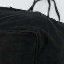 FENDI Tote Bag Nylon Black Silver Auth YKZ893-15