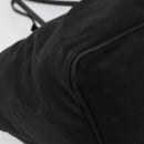 FENDI Tote Bag Nylon Black Silver Auth YKZ893-16