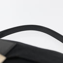 FENDI Mamma Baguette Shoulder Bag Nylon Black Silver Auth YKZ900-8