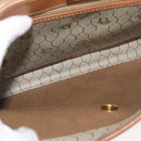 Christian Dior Honeycomb Canvas Hand Bag PVC Beige Gold Auth YKZ902-12