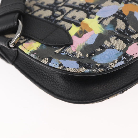 Christian Dior Trotter Canvas Saddle Alex Foxton Collaboration Navy Auth YKZ905M