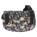 Christian Dior Trotter Canvas Saddle Alex Foxton Collaboration Navy Auth YKZ905M-3