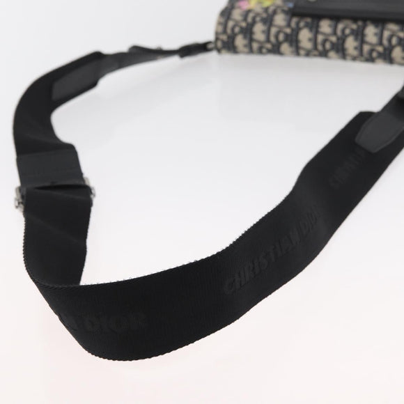 Christian Dior Trotter Canvas Saddle Alex Foxton Collaboration Navy Auth YKZ905M