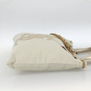 SAINT LAURENT Kahala Tote Bag Canvas Beige Gold 121631 Auth YKZ906A-4