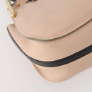 Chloe Hailey Hand Bag Leather 2way Pink Gold 02165665 Auth YKZ911A-18