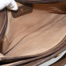 GUCCI GG Supreme Web Sherry Line Bag PVC Beige Gold 14 01 4085 Auth YKZ913-10