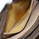 GUCCI GG Supreme Web Sherry Line Bag PVC Beige Gold 14 01 4085 Auth YKZ913-11