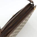GUCCI GG Supreme Web Sherry Line Bag PVC Beige Gold 14 01 4085 Auth YKZ913-6