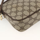 GUCCI GG Supreme Shoulder Bag PVC Beige Gold 97 02 068 Auth YKZ914-16