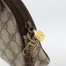 GUCCI GG Supreme Shoulder Bag PVC Beige Gold 97 02 068 Auth YKZ914-10