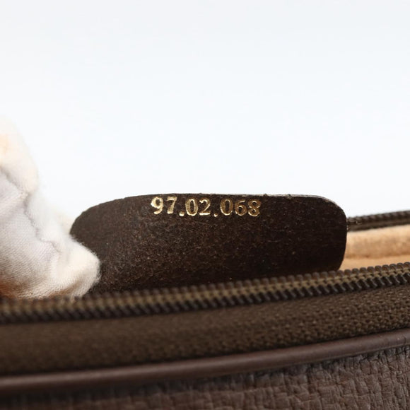 GUCCI GG Supreme Shoulder Bag PVC Beige Gold 97 02 068 Auth YKZ914