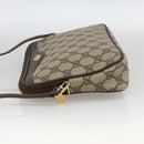 GUCCI GG Supreme Shoulder Bag PVC Beige Gold 97 02 068 Auth YKZ914-3
