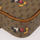 GUCCI Micro GG Supreme Disney collaboration bag PVC Beige 602695 Auth YKZ921SAM-10